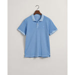 Gant Sunfaded Pique Rugger Polo Shirt - Curtis & Dunne