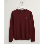 Gant Super Fine Lambswool Crew Neck - Curtis & Dunne