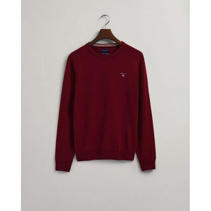 Gant Super Fine Lambswool Crew Neck - Curtis & Dunne