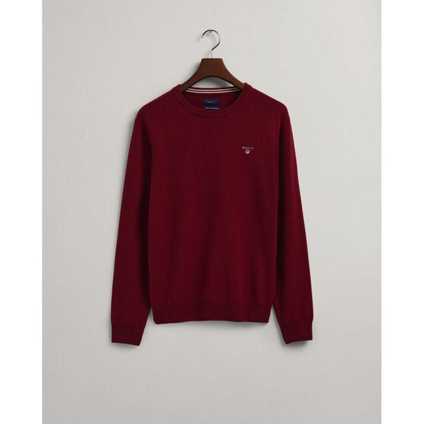 Gant Super Fine Lambswool Crew Neck - Curtis & Dunne