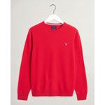 Gant Super Fine Lambswool Crew Neck - Curtis & Dunne