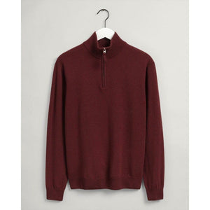 Gant Superfine Lambswool Half Zip - Curtis & Dunne