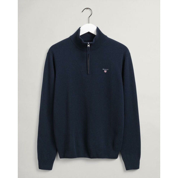 Gant Superfine Lambswool Half Zip - Curtis & Dunne