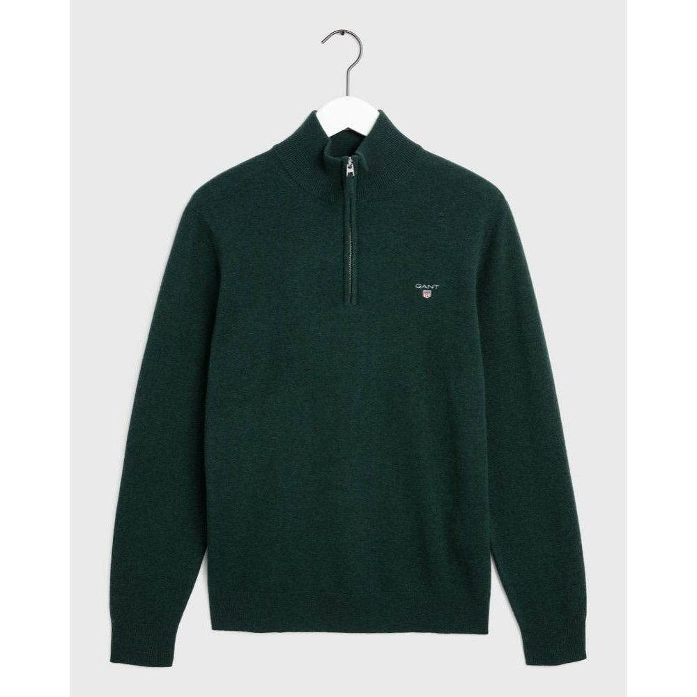 Gant Superfine Lambswool Half Zip - Curtis & Dunne