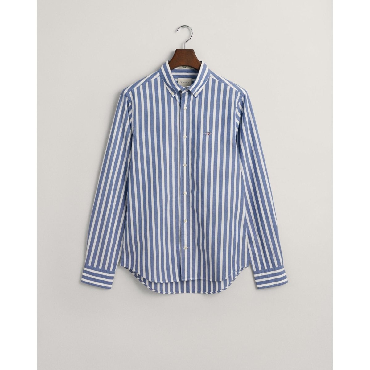 Gant Wide Poplin Stripe Shirt - Curtis & Dunne