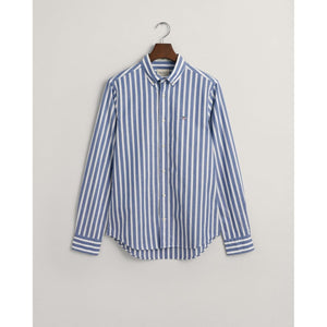 Gant Wide Poplin Stripe Shirt - Curtis & Dunne