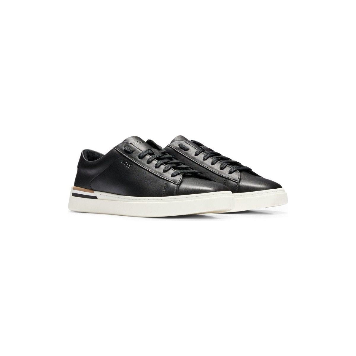 Hugo Boss Clint Tenn Leather Trainer - Curtis & Dunne