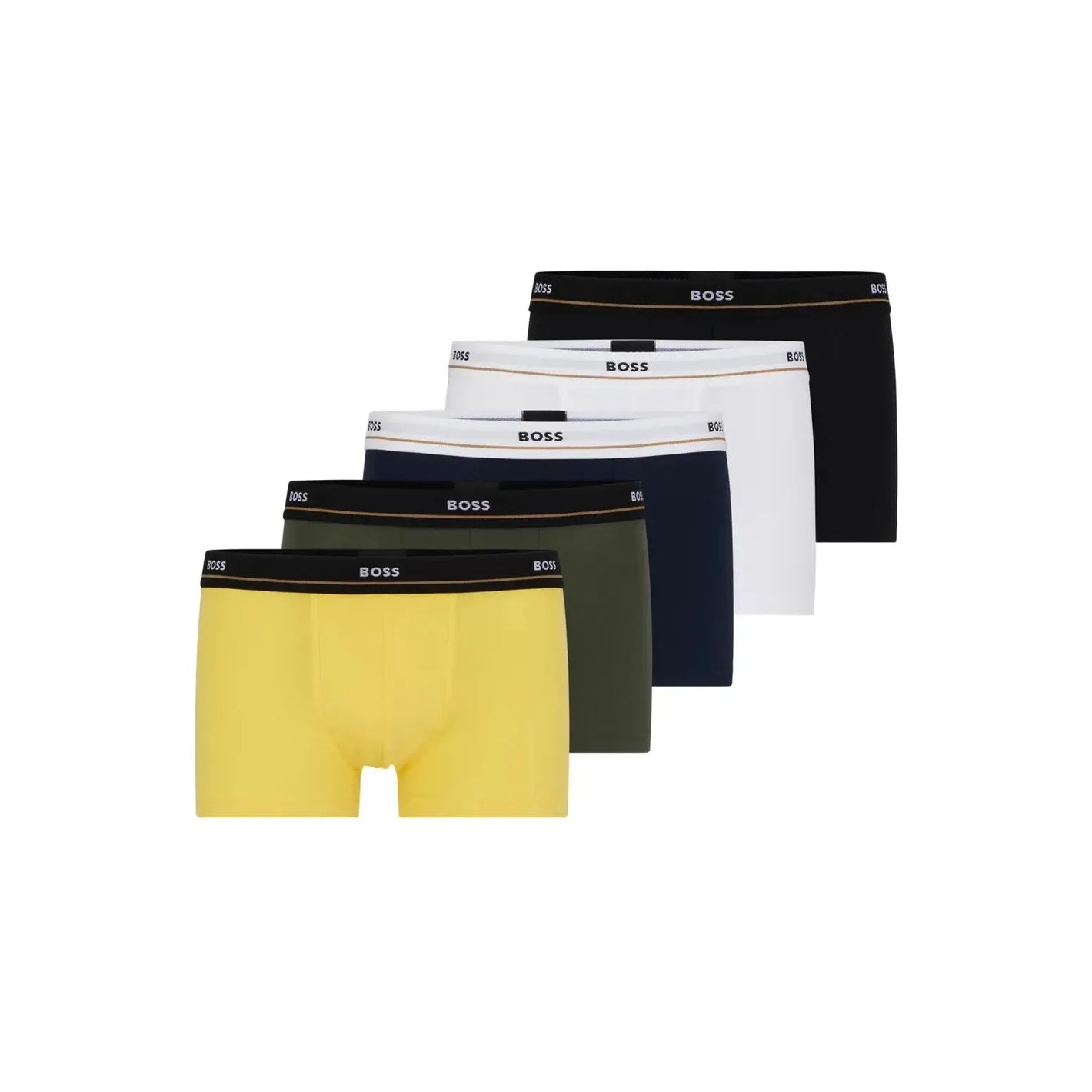 Hugo Boss Essential 5 Pack Trunks - Curtis & Dunne