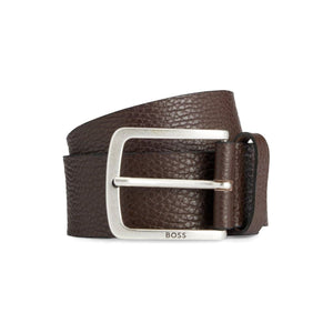 Hugo Boss Jor-Gr Leather Belt - Curtis & Dunne