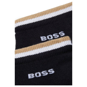 Hugo Boss Short Stripe 2 Pack Socks - Curtis & Dunne