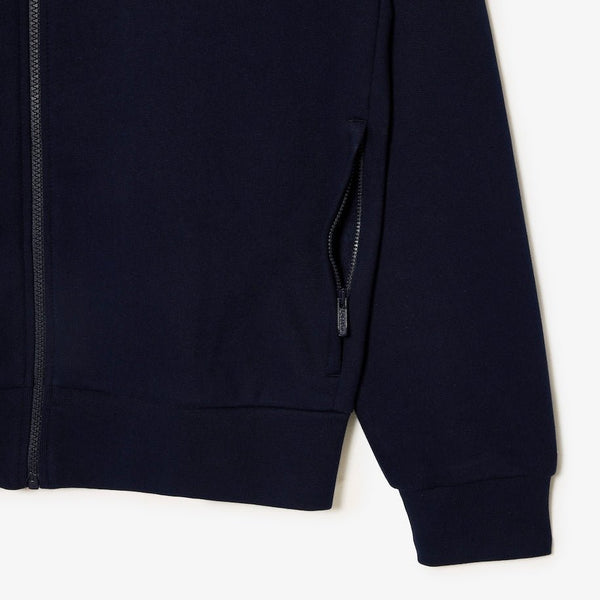 Lacoste Brushed Fleece Full Zip Sweatshirt - Curtis & Dunne