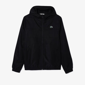 Lacoste Recycled Fibre Zipped Hooded Jacket - Curtis & Dunne