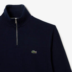 Lacoste Zippered Stand Up Collar Sweat - Curtis & Dunne