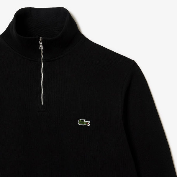 Lacoste Zippered Stand Up Collar Sweat - Curtis & Dunne