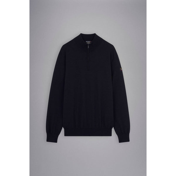 Paul & Shark Merino Wool Half Zip Sweater - Curtis & Dunne