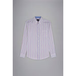 Paul & Shark Stripe Cotton Poplin Shirt - Curtis & Dunne