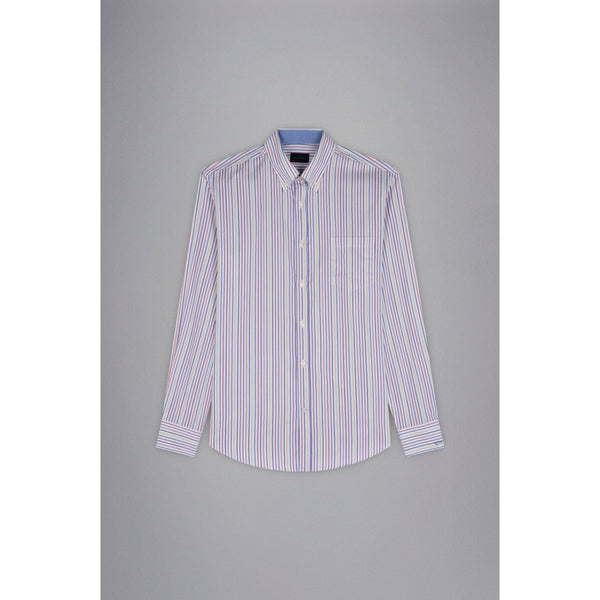 Paul & Shark Stripe Cotton Poplin Shirt - Curtis & Dunne